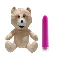 Pelúcia Ted Porta Vibrador Com Cadeado Universo Da Pelúcia