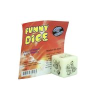 Dado Posições Hétero Funny Dice Glow 1 Unid. Diversão Ao Cubo