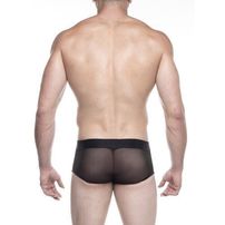 Cueca Boxer Em Tulê Preta Sd Clothing