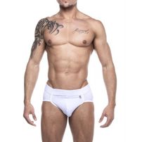Cueca Estilo Boxer Suplex Branca Sd Clothing