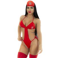 Mini Body Bombeira Pimenta Sexy