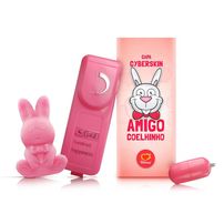 Vibrador Bullet Capa Amigo Coelhinho Em Cyberskin Sexy Fantasy