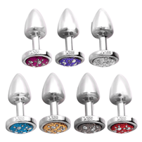 Plug Less G Cromado Com Pedra Cravejada Hard