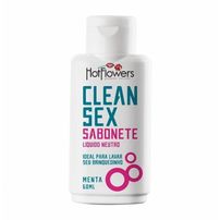 Higienizador Para Protese Clean Sex Menta 60ml Hot Flowers