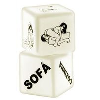 Dado Jogo Do Prazer Hot Glow 2 Unid. Diversão Ao Cubo