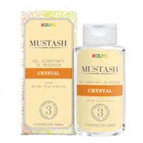 Gel Para Massagem Mustash Crystal 100ml Kalya