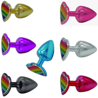 Plug Anal Pride De Coração Hard