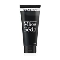 Kit Sensual Colar De Pérolas E Gel Mãos De Seda Adão E Eva