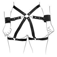Harness Para Cintura Com Algemas Brasil Fetiche