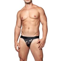 Jockstrap Em Tule Camuflada Com Forro Sd Clothing