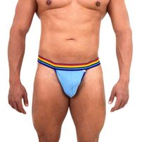 Jockstrap Fio Com Elástico De Arco Íris Sd Clothing