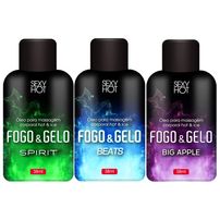 Óleo Para Massagem Beijável Fogo E Gelo Drink 38ml Adão E Eva