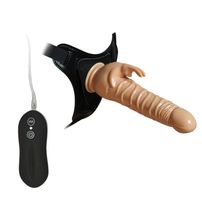 Cinta Peniana Com Vibrador E Estimulador Clitóris Importação