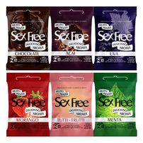 Preservativo Masculino Sabores Com 3 Unid. Sex Free