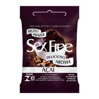Preservativo Masculino Sabores Com 3 Unid. Sex Free