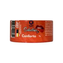 Pomada Beijável Lubrificante E Anestésica Seduction Conforto 7g K-Import