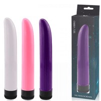 Vibrador Personal 17,5cm Com Textura Canelada Importação