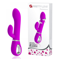 Vibrador Rotativo Recarregável Com 12 Rotações E 4 Vibrações Importação