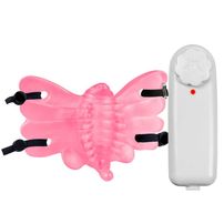 Estimulador De Clitóris Borboleta Com Vibro Pau Brasil