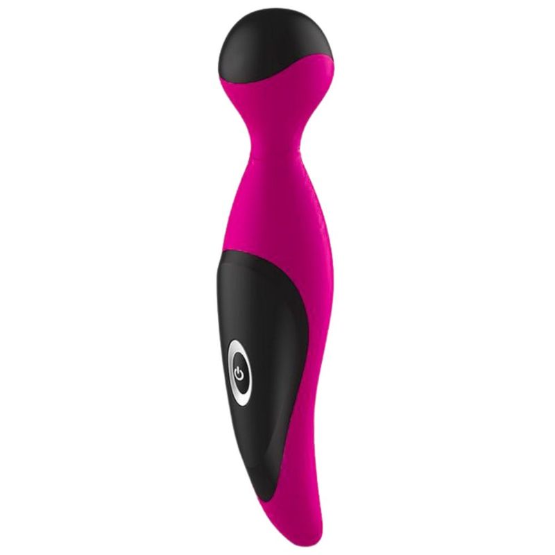 Vibrador Varinha Mágica 7 Vibrações Intt Rosa