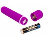 Power Bullet Aveludado com 10 Vibrações Mega Import