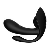 Vibrador De Ponto G Com Plug Anal Mega Import