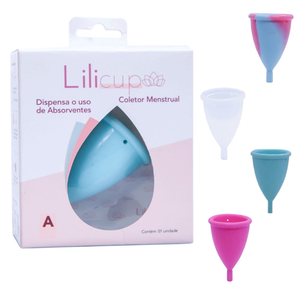 Ofertas de Coletor Menstrual Lilicup tamanho A, rosa, 1 unidade com  capacidade de 22mL