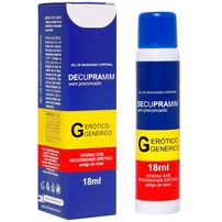 Anestésico Anal Decupramim 18ml Segred Love