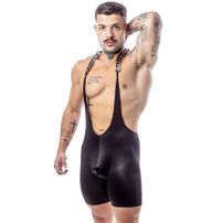 Bodysuit Em Cirrê Com Detalhe Em Corrente Sd Clothing
