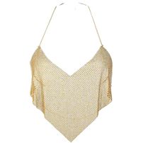 Cropped Em Strass Yaffa Lingerie