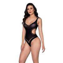 Body Sem Manga Detalhado Yaffa Lingerie