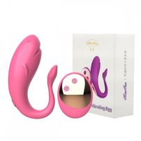 Vibrador Para Casais Em Formato De Baleia Com Controle Remoto Importação