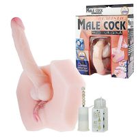 Masturbador Hermafrodita Em Cyberskin Com Vagina E Pênis Importação