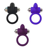 Anel Peniano Feito Em Silicone Com Cápsula Vibratória Importação