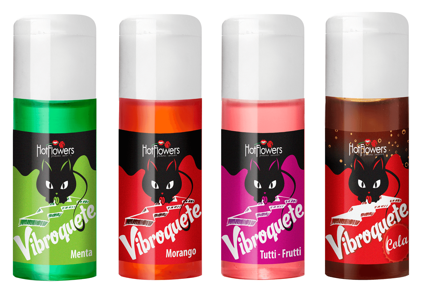 Gel Vibrante Vibroquete 12ml Hot Flowers Produtos Sex Shop Atacado 0080