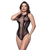Body Com Detalhes Em Strass Yaffa Lingerie