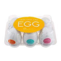 Masturbador Egg Magical Kiss Com 6 Unid. Importação