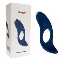 Anel Peniano Com Vibrador Krigor Mega Import