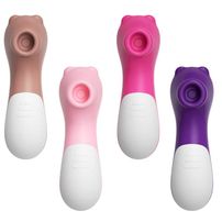 Estimulador De Clitóris Em Formato De Urso Recarregável Importação