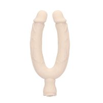 Prótese Dupla com Vibro Mega Import