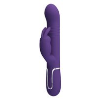 Vibrador de Ponto G e Clitóris Com Vai e vem Pretty Love Mega Import