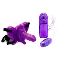 Butterfly Com Mini Pênis Estimulador Feminino Sexy Fantasy