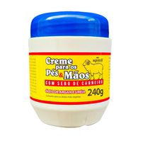 Creme Para Pés e Mãos Com Sebo De Carneiro 240g Apinil