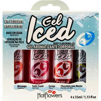 Kit Géis Comestíveis Iced 35ml Hot Flowers