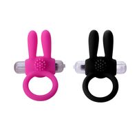 Anel Peniano Coelhinho Flexível Em Silicone Importação
