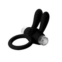 Anel Peniano Coelhinho Flexível Em Silicone Importação