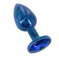 Plug Anal De Luxo com Pedra Tamanho P Importação