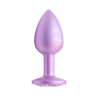 Plug Anal De Luxo Com Pedra Em Acrílico Tamanho P Importação