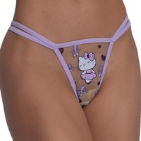 Calcinha Personalizada Hello Kitty Bailarina Pimenta Sexy