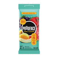 Preservativo Aromatizado Cores E Sabores Leve 8 Pague 6 Prudence